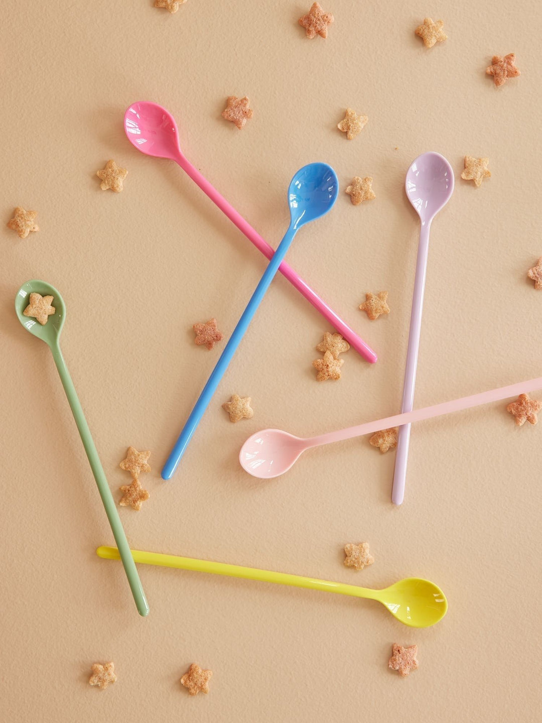 Melamine Latte Spoon - "Flower me Happy"