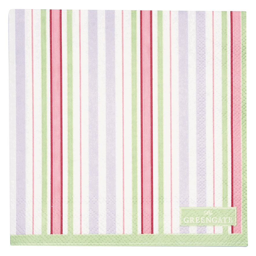 Napkin Evelina white small 20pcs