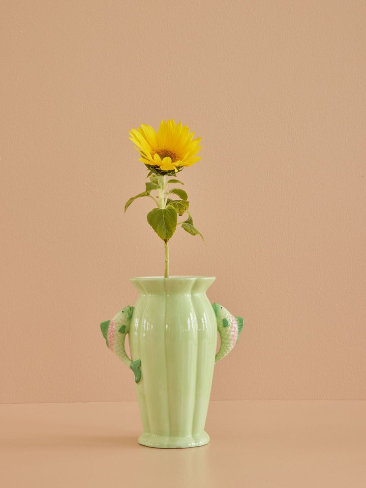 Ceramic Vase - Green