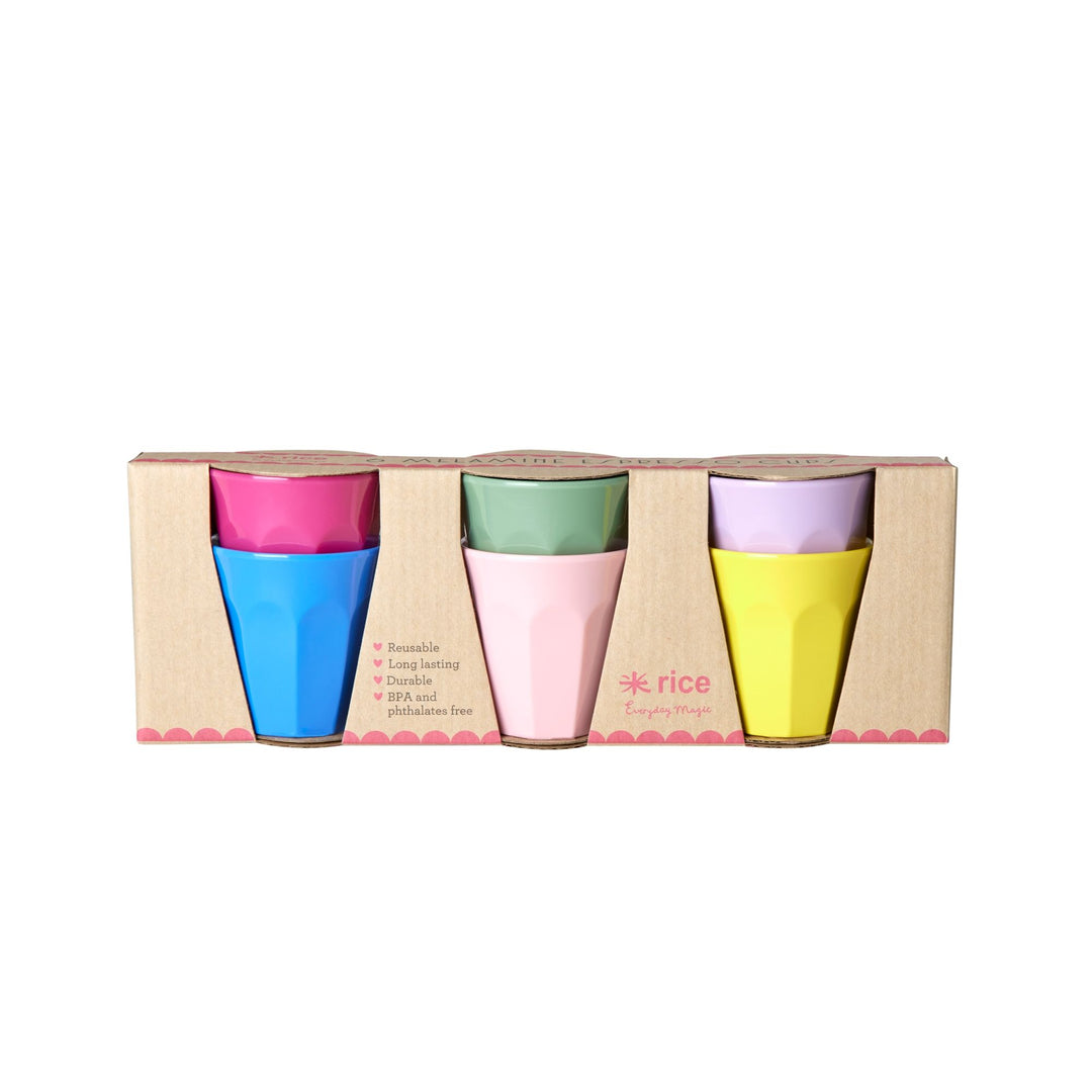 Melamine espresso cup - "Flower me Happy"