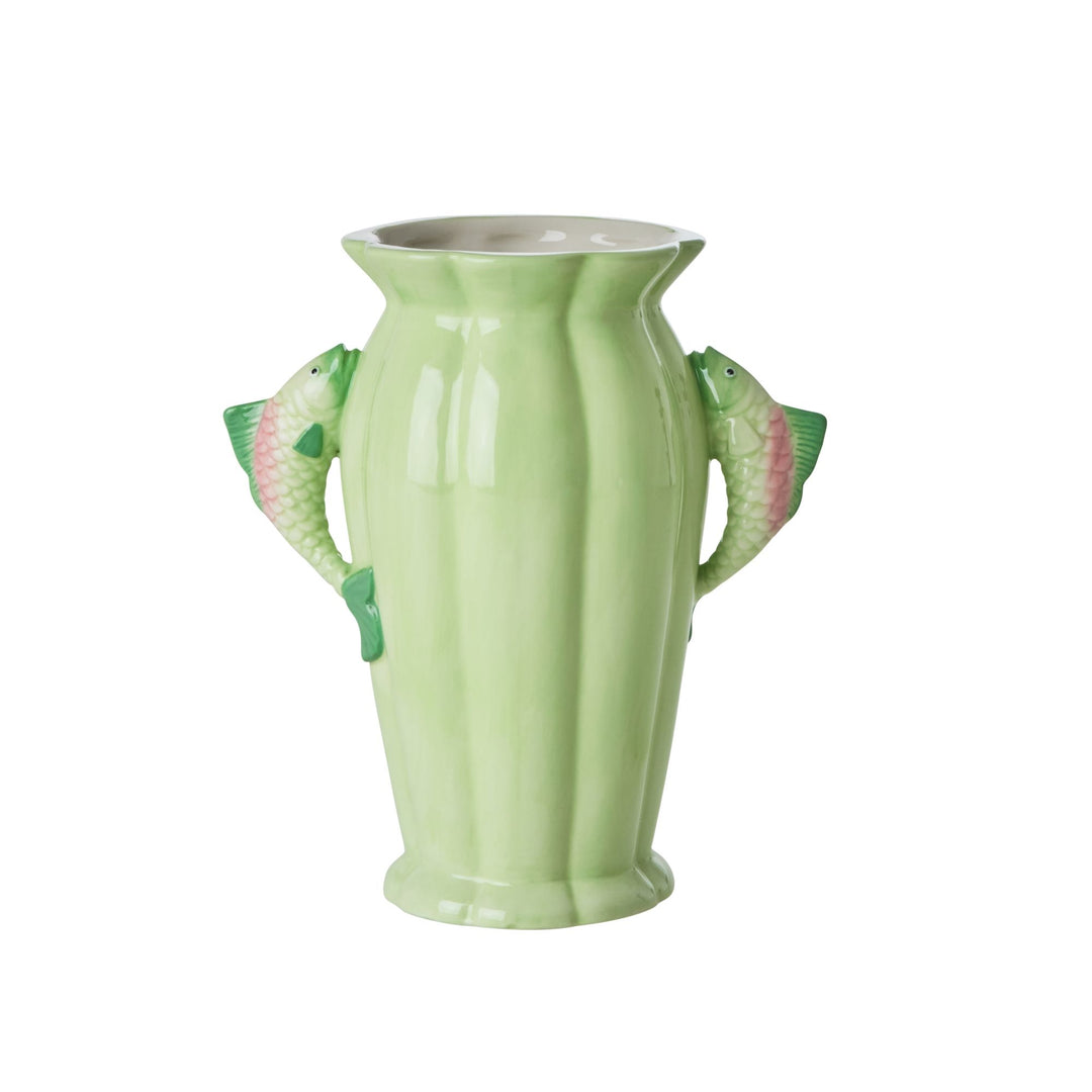 Ceramic Vase - Green