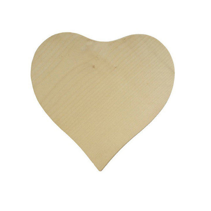 wooden board heart approx. 30 x 30 cm 