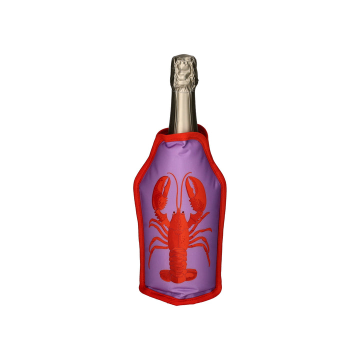 Kühlmanschette, Motiv: Hummer, lila/rot