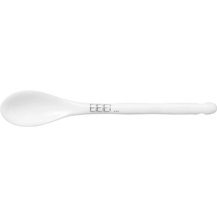 Eierbecher Set "rund Herz (Akazie & Porzellan)"