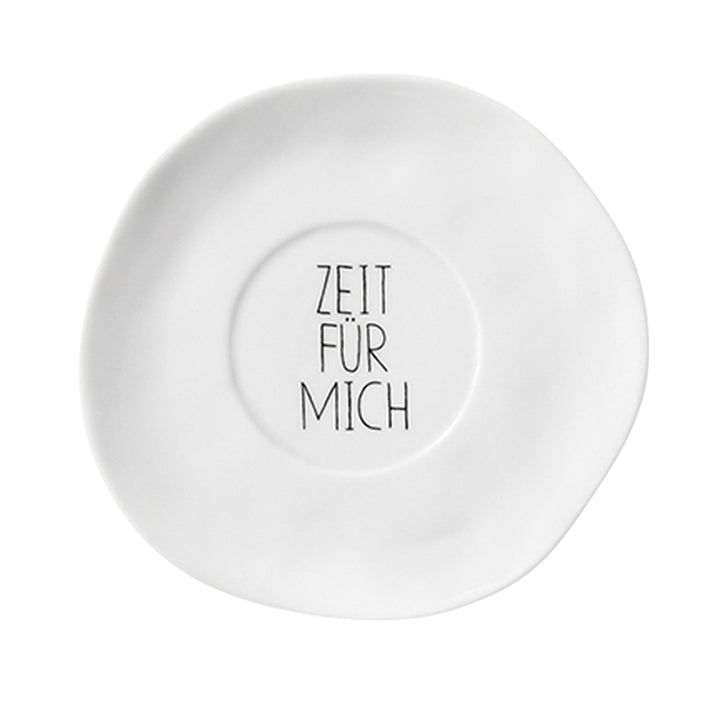 Zeit für mich Kleine Tasse m. Untertasse