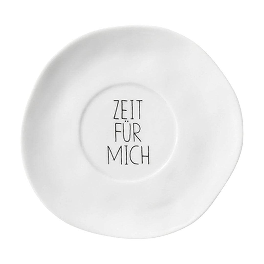 Zeit für mich Kleine Tasse m. Untertasse