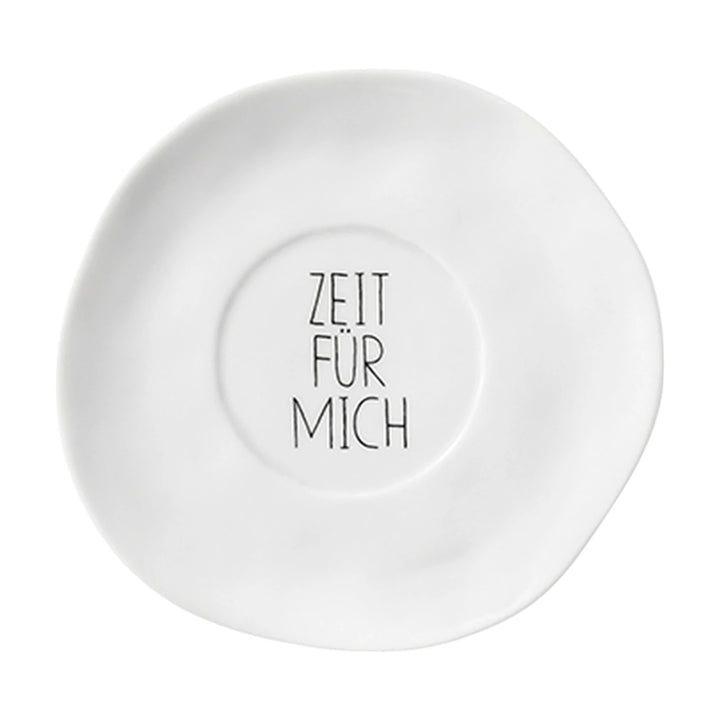 Zeit für mich Kleine Tasse m. Untertasse