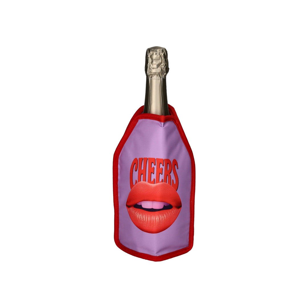 Kühlmanschette, Motiv: Cheers, lila
