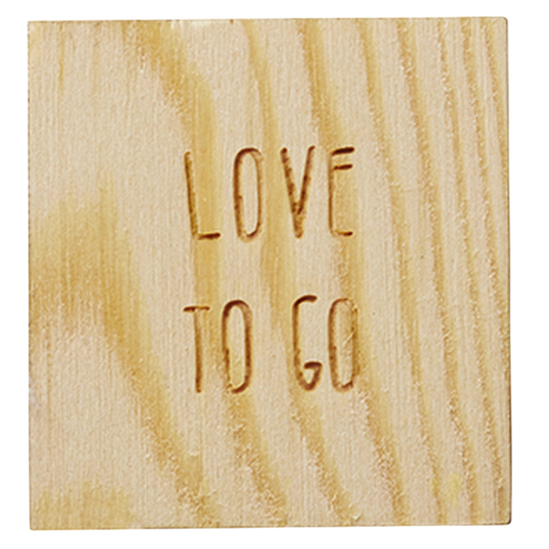 Glückskästchen "Love to go“ Herz"