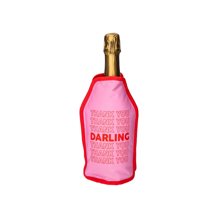 Kühlmanschette, Motiv: Thank you darling, rosa