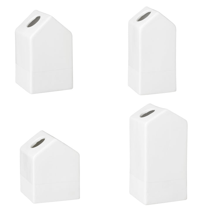 Minivasen Häuser "Set aus 4"
