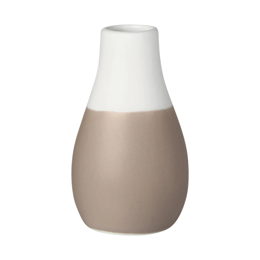 Mini Pastellvasen 4er Set grau D.4cm. H.4.5-8cm