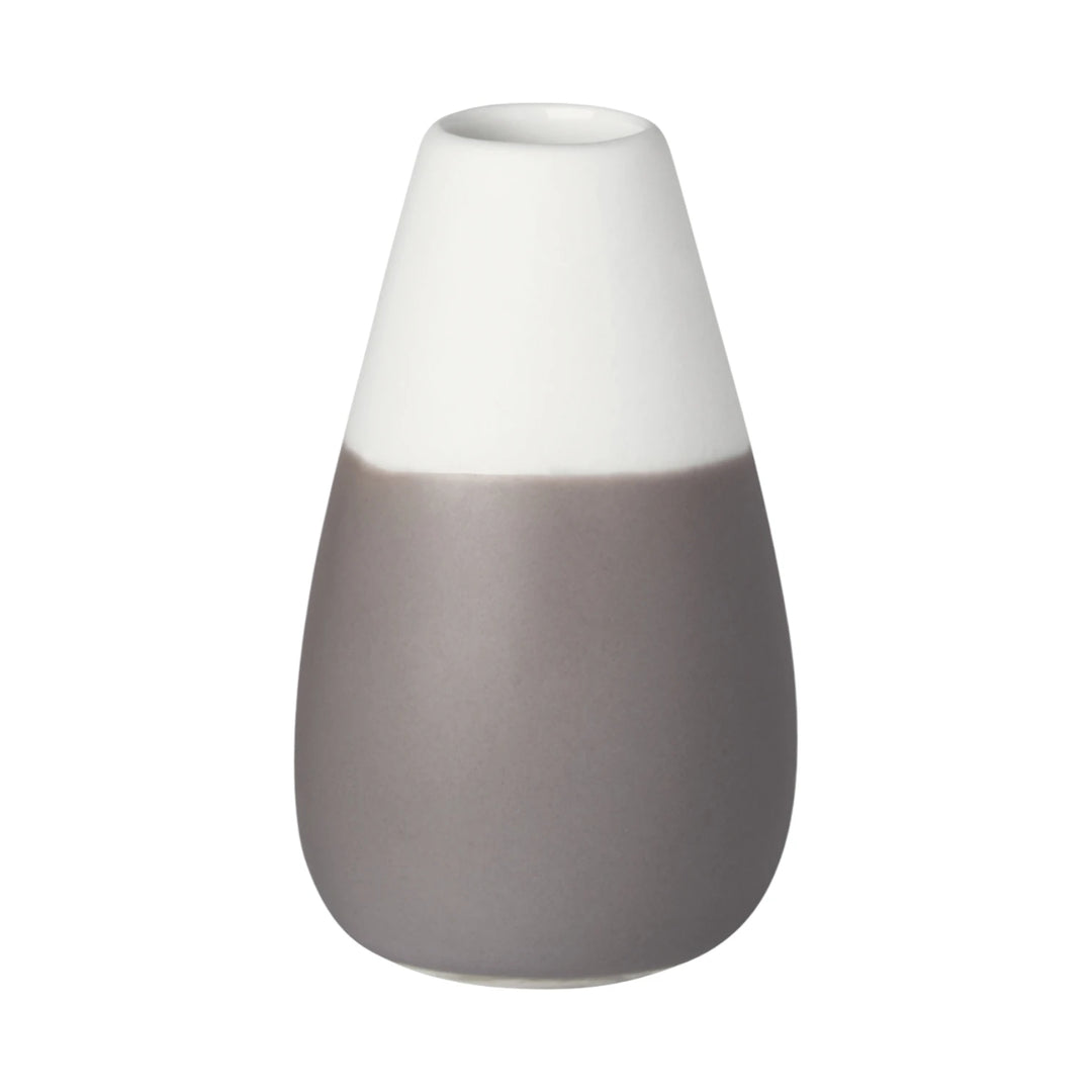 Mini Pastellvasen 4er Set grau D.4cm. H.4.5-8cm