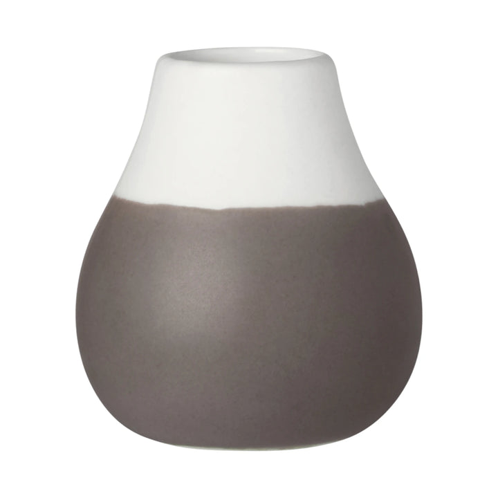 Mini Pastellvasen 4er Set grau D.4cm. H.4.5-8cm