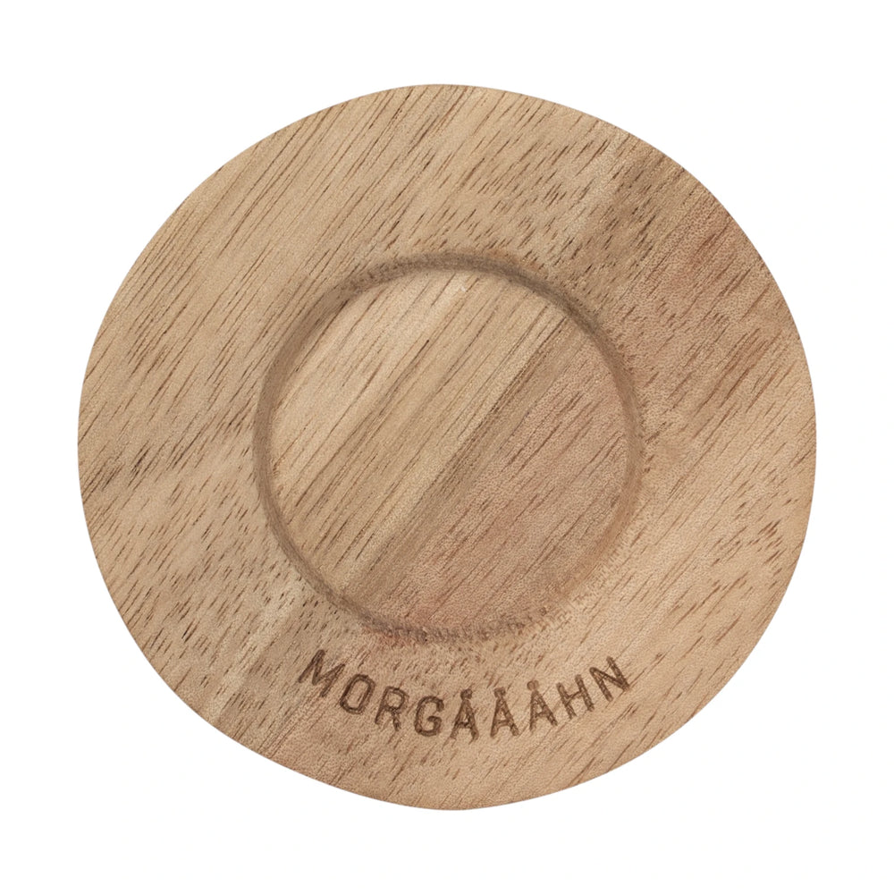 Eierbecher mit Unterteller "MORGÄÄÄHN"