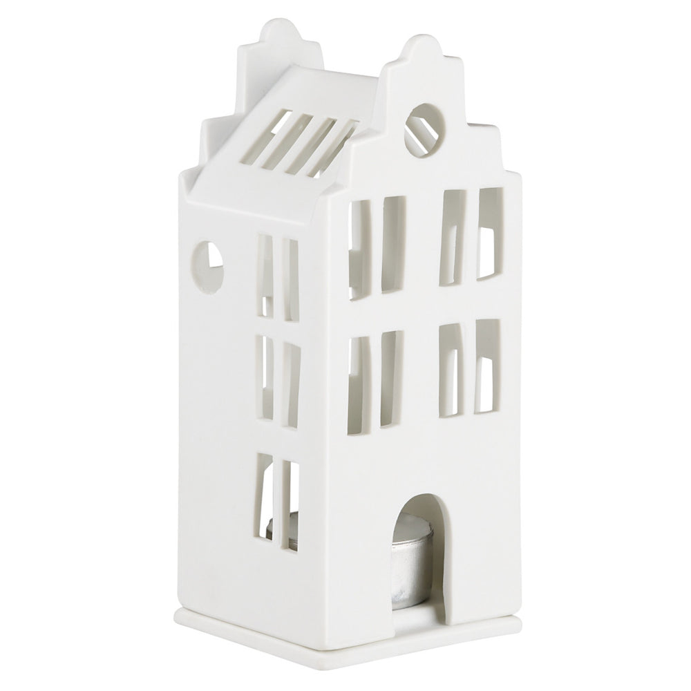 Mini Lichthaus Grachtenhaus 6x6x13.5cm