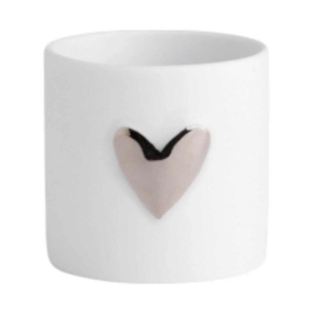 Lichter Herz 2er Set silber D.4.5cm. H.4.5cm