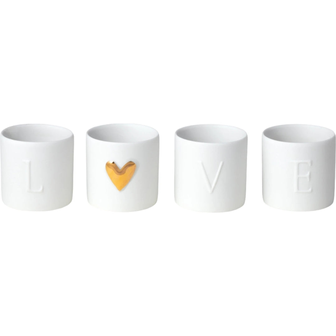 Love Lichter 4er Set