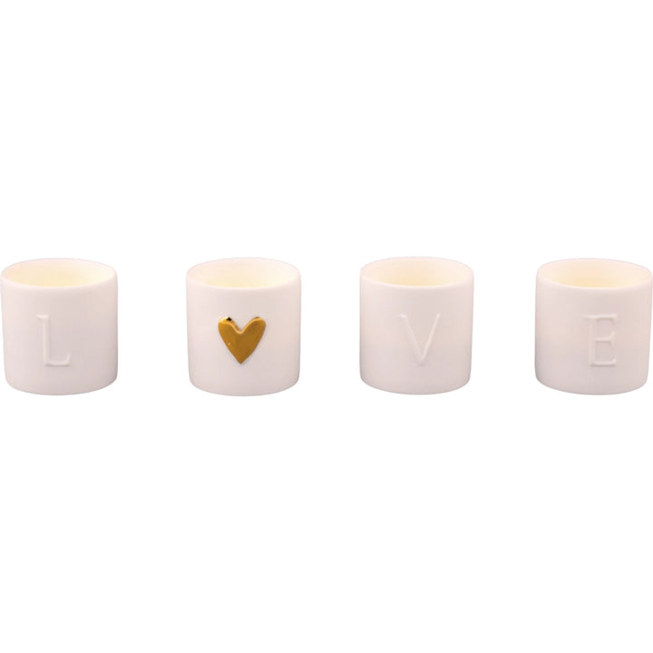 Love Lichter 4er Set