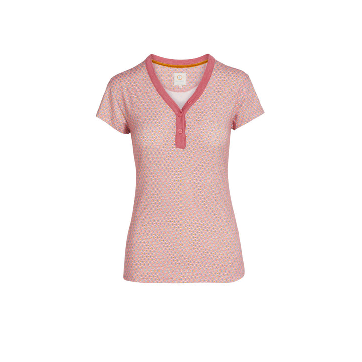 Teca Kurzarm Shirt Marquise Pink L