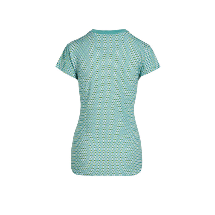 Teca Kurzarm Shirt Marquise Blue L