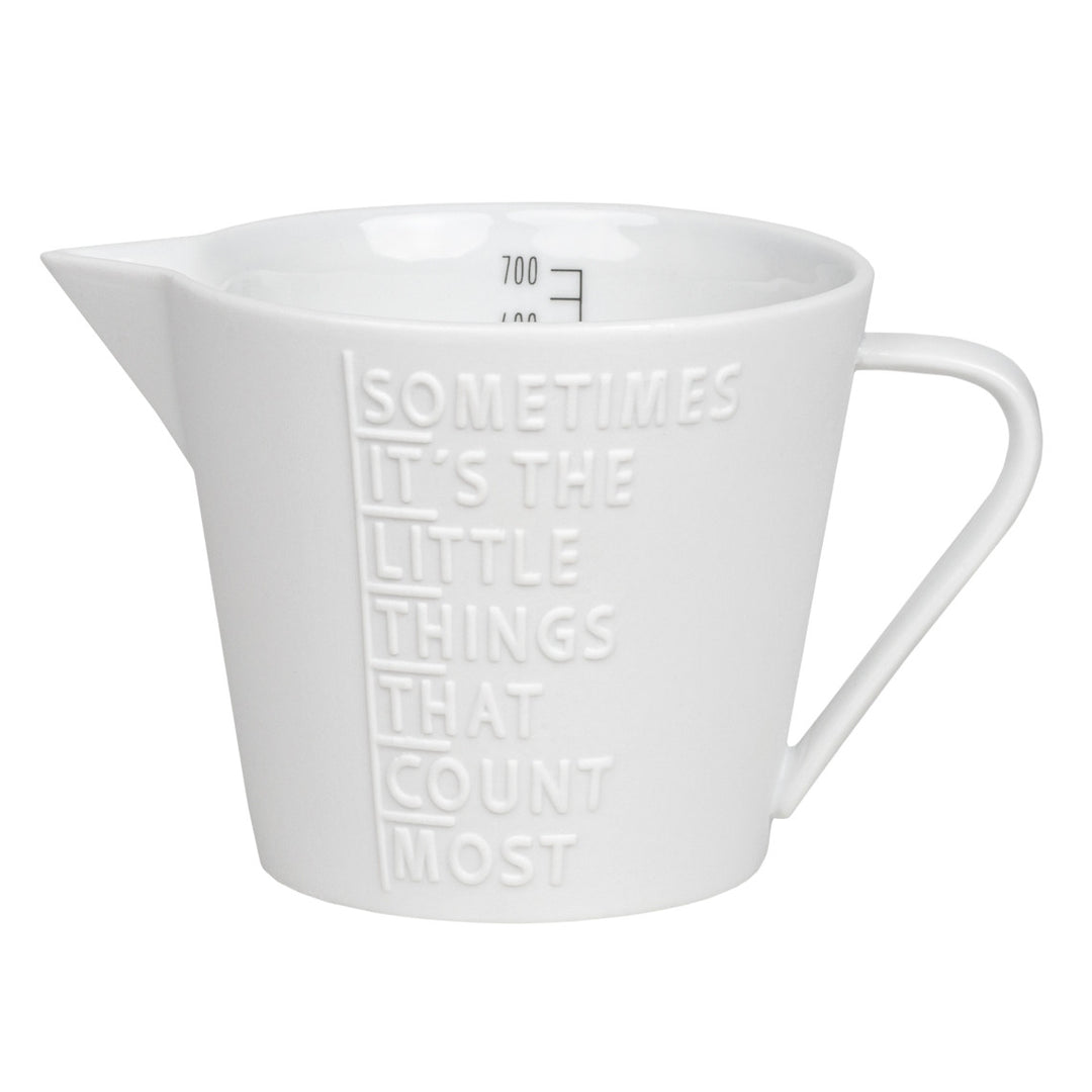 Messbecher 700ml "Sometimes it's“"