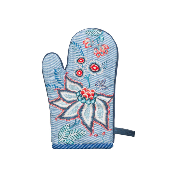 Grill glove Flower Festival Blue 29x15 cm
