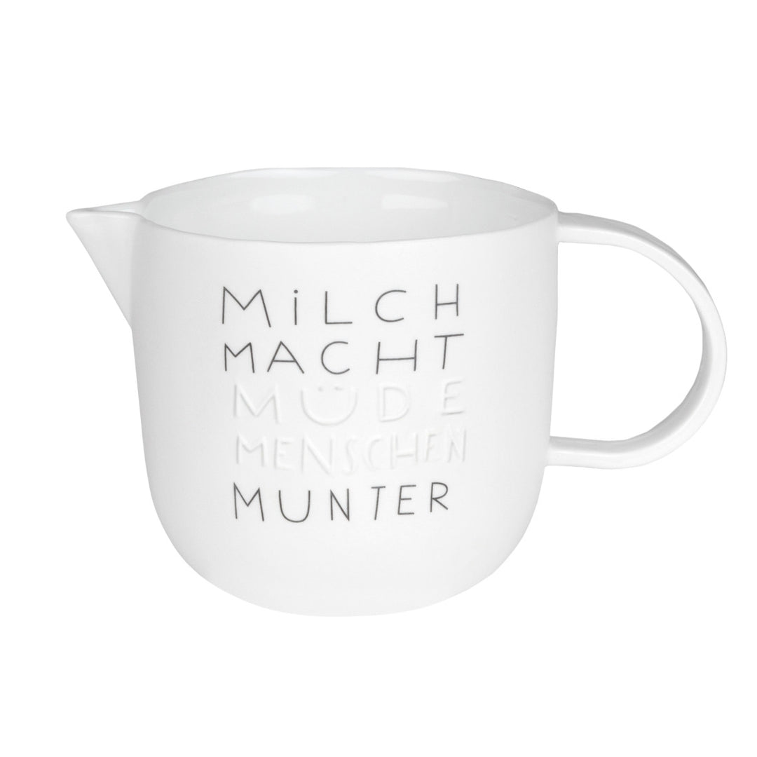 Guten Morgen Milchkännchen "Milch macht müde"