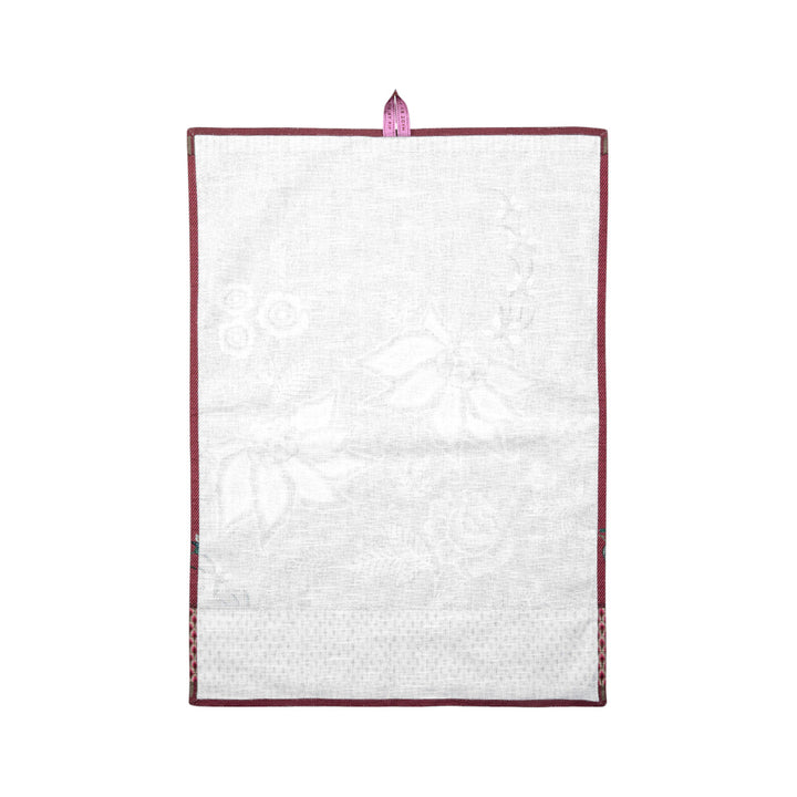 Tea Towel Flower Festival Dark Pink 50x70 cm