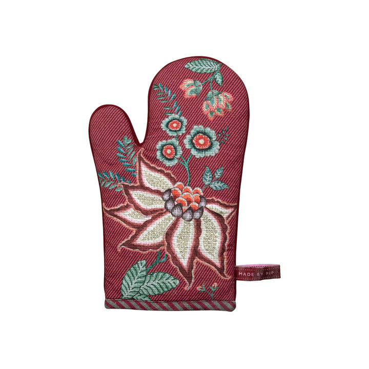 Grill glove Flower Festival Dark Pink 29x15 cm