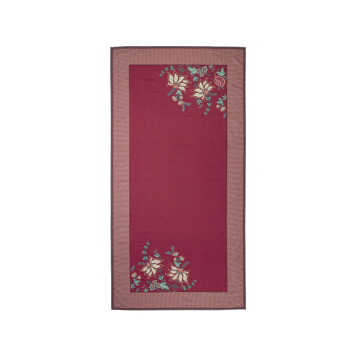 Tablecloth Flower Festival Dark Pink 100x100 cm