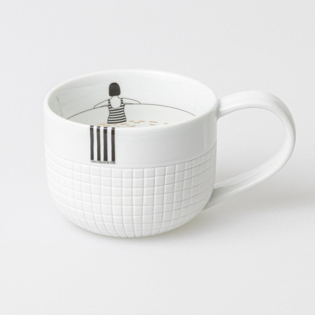 Bildergeschichten Auszeit Tasse Badesee ""