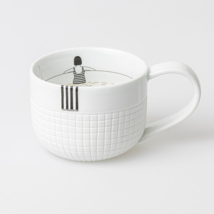 Bildergeschichten Auszeit Tasse Badesee ""