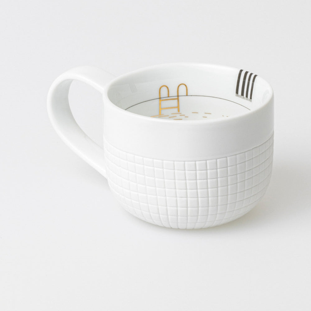 Bildergeschichten Auszeit Tasse Badesee ""