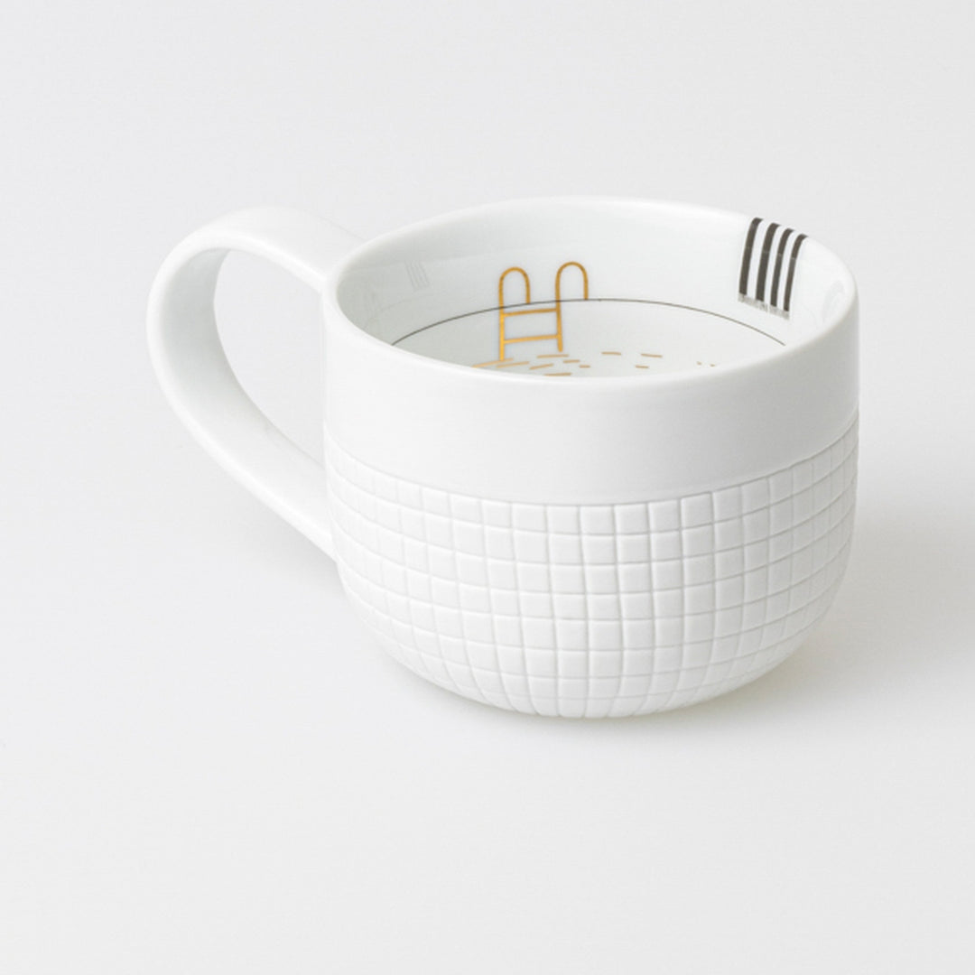 Bildergeschichten Auszeit Tasse Badesee ""