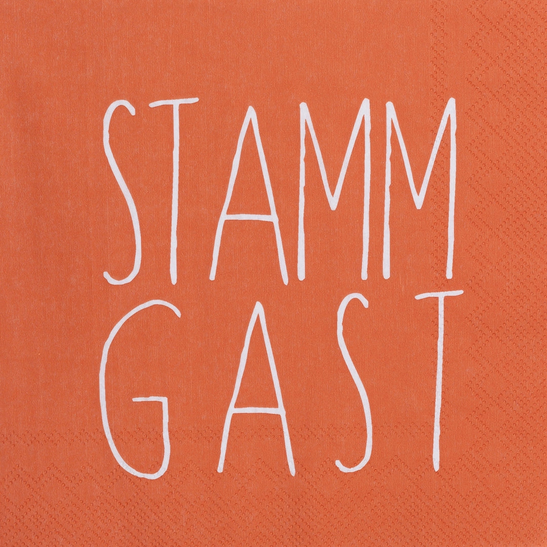 Serviette "Stammgast"
