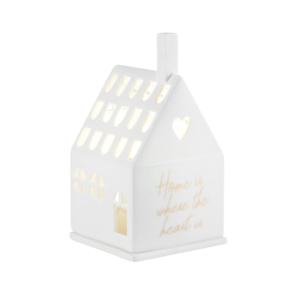 Lichthaus "Home is where the heart is"
