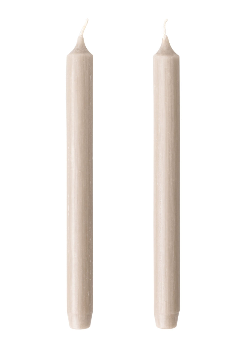 Stabkerzen 2er Set Kiesel