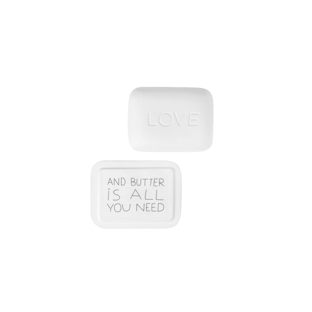Guten Morgen Butterdose "Love"