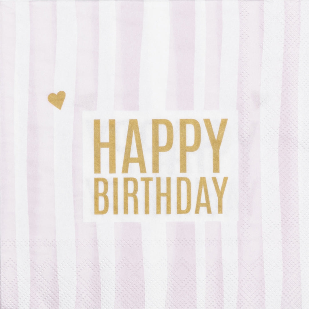 Serviette "Happy Birthday"
