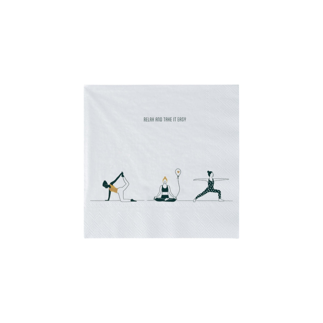 Serviette "Relax and take it Easy"