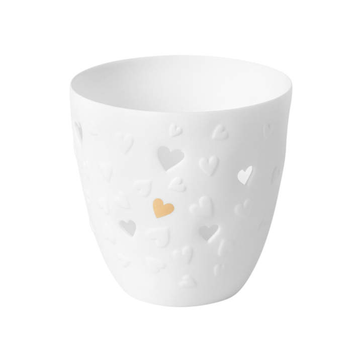 Poesielicht "Goldene Herzen"