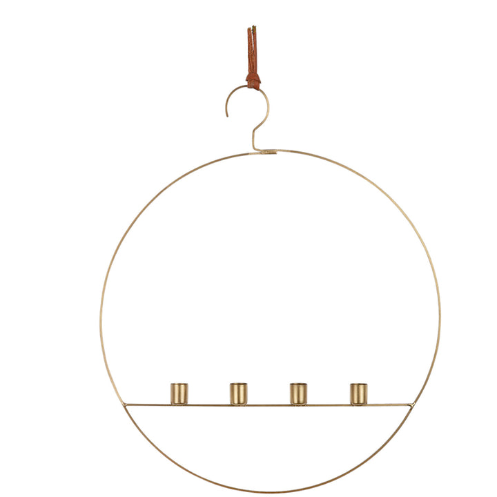 candle holder wreath for taper candles