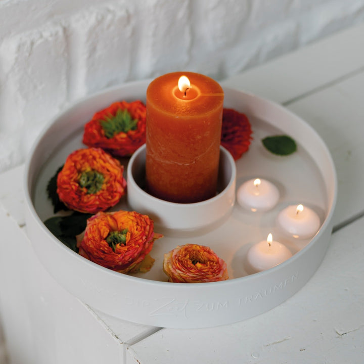 Porzellan-Kranz "Nimm dir Zeit zum träumen"