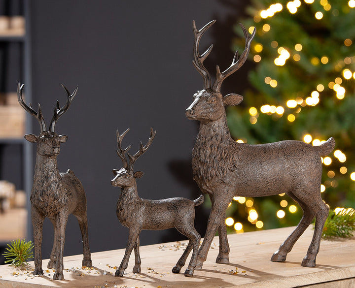 Poly Hirsch Größe L