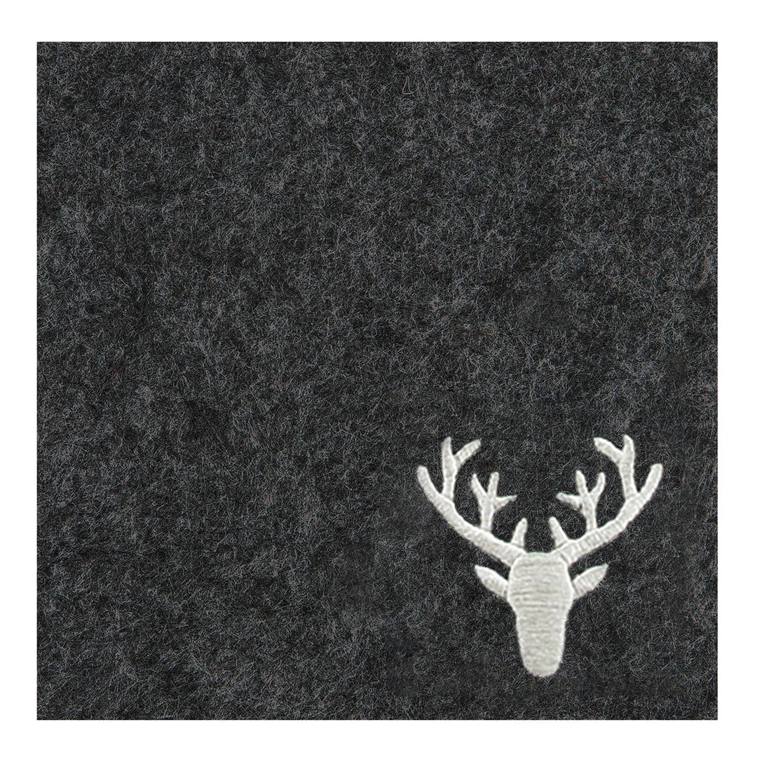 Filz Untersetzer quadratisch "Hirsch"
