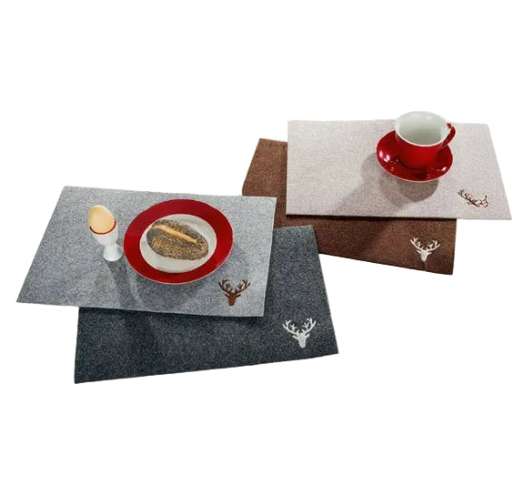 Filz Platzset Hirsch