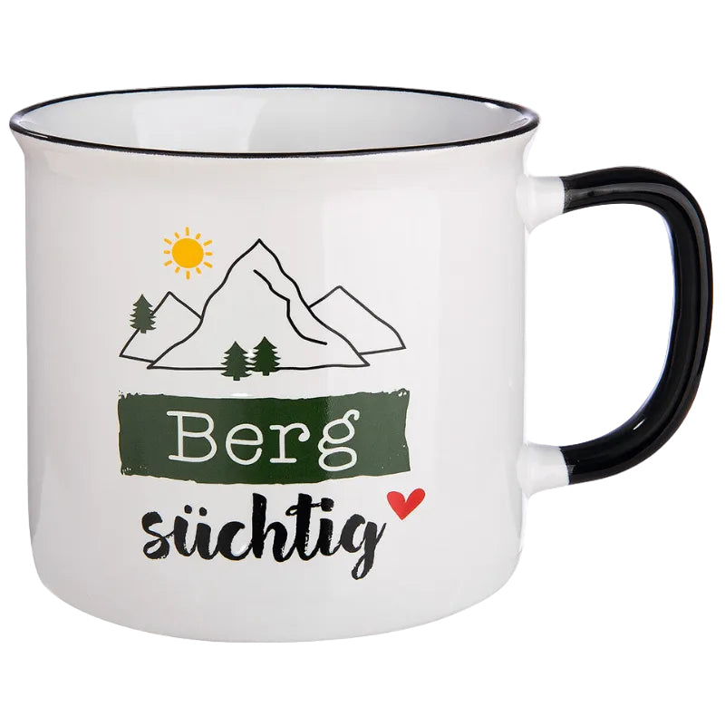 Tasse / Becher „Berg süchtig“