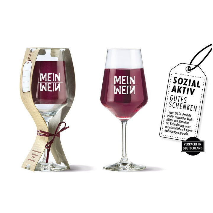 Weinglas "Mein Wein"
