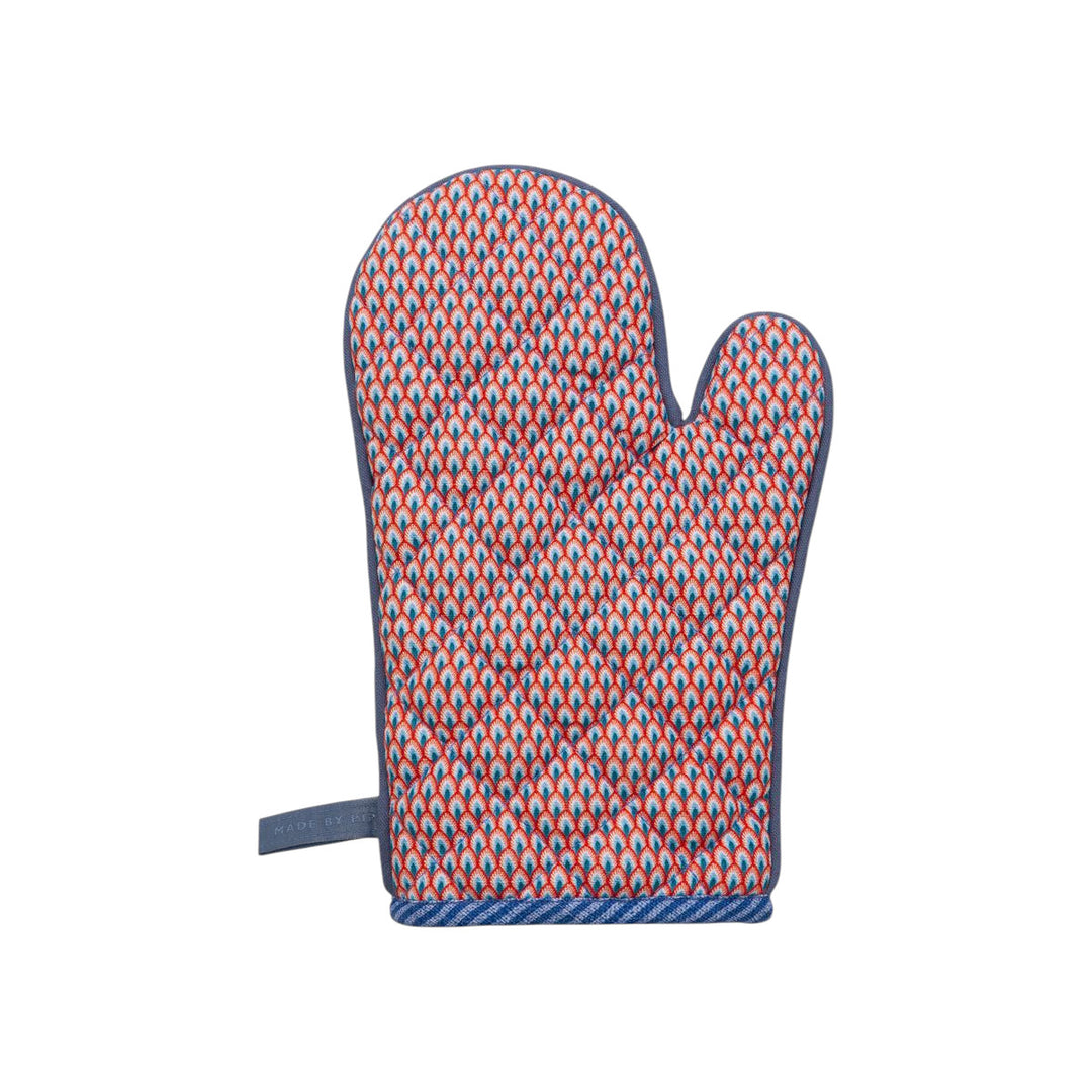 Grill glove Flower Festival Blue 29x15 cm